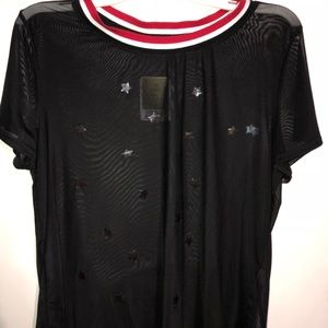 Mesh t-shirt